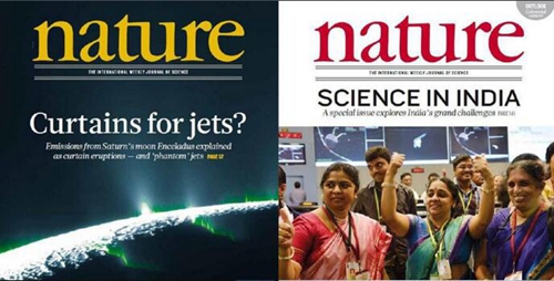 往期nature期刊封面 网络截图   【相关阅读】 英国著名杂志《nature