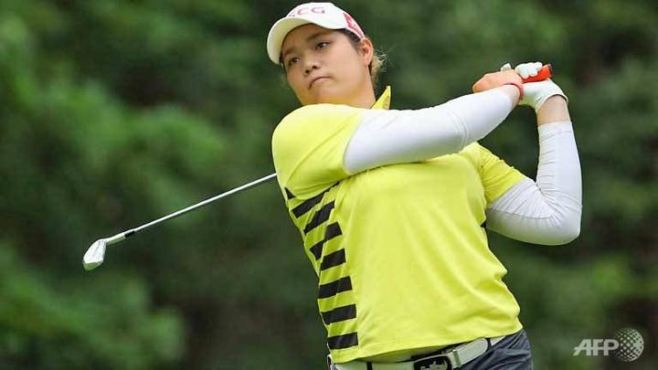 golf: ariya sets early pace at us women"s open