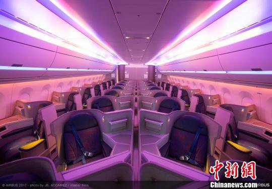 国航首架空客 a350-900 飞机投入执飞北京至广州航线