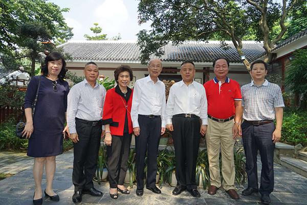 【国际潮青讯】广西潮人"三会"领导许朱鸿,陈东发,孙镇生等欢迎接待